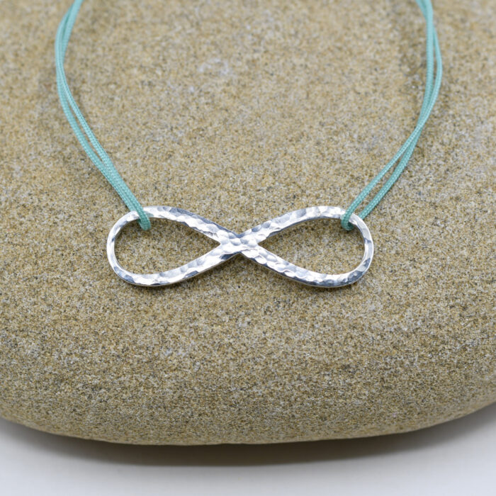 Infinity Armband Silber – Bild 2