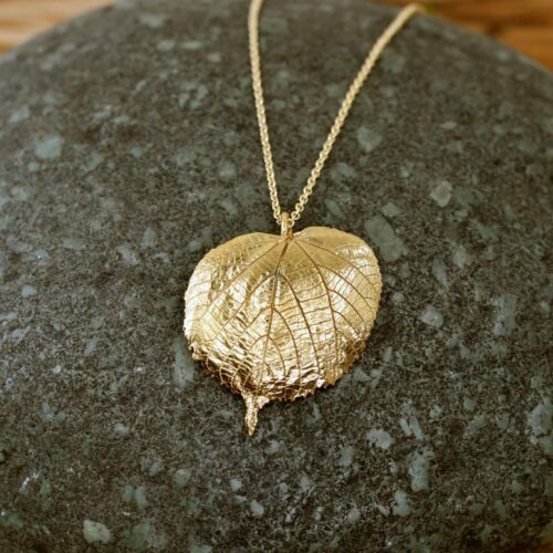 Lindenblatt Anhänger