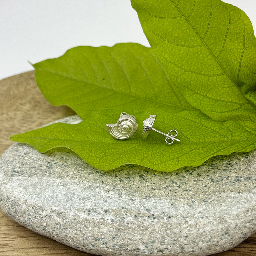 Schnecke Ohrstecker