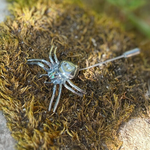 Spinnen Anstecknadel
