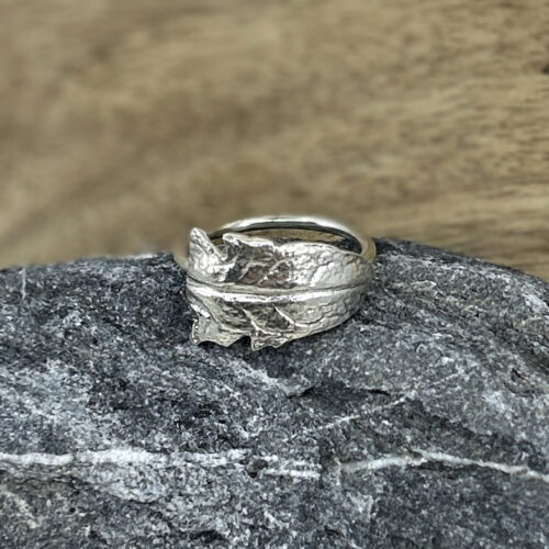Löwenzahnblatt Ring