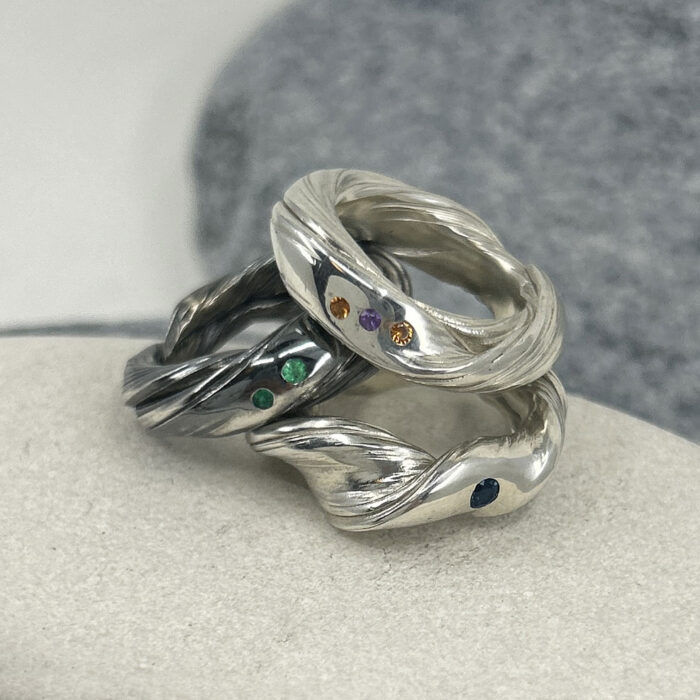 Mitsuro Ring mit Smaragden – Bild 3