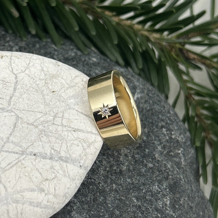 Ring Brilliant-Sternchen
