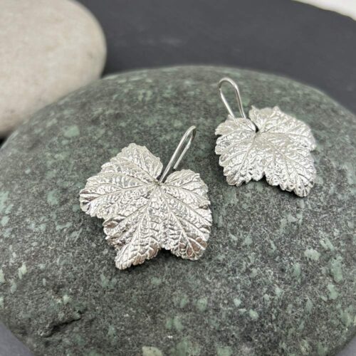 Ribisel Blatt Ohrschmuck