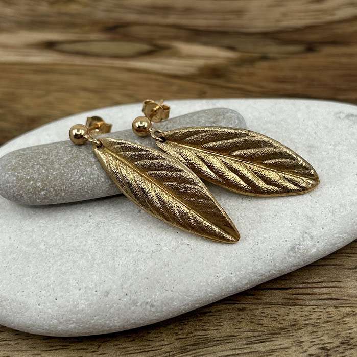 Mispel Blatt Schmuck