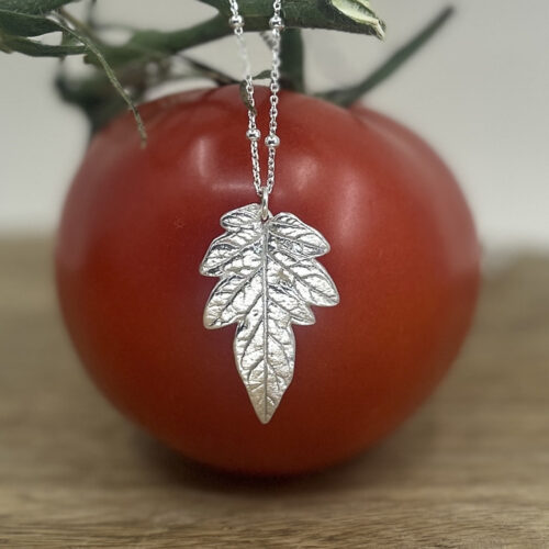 Schmuck aus echten Blättern