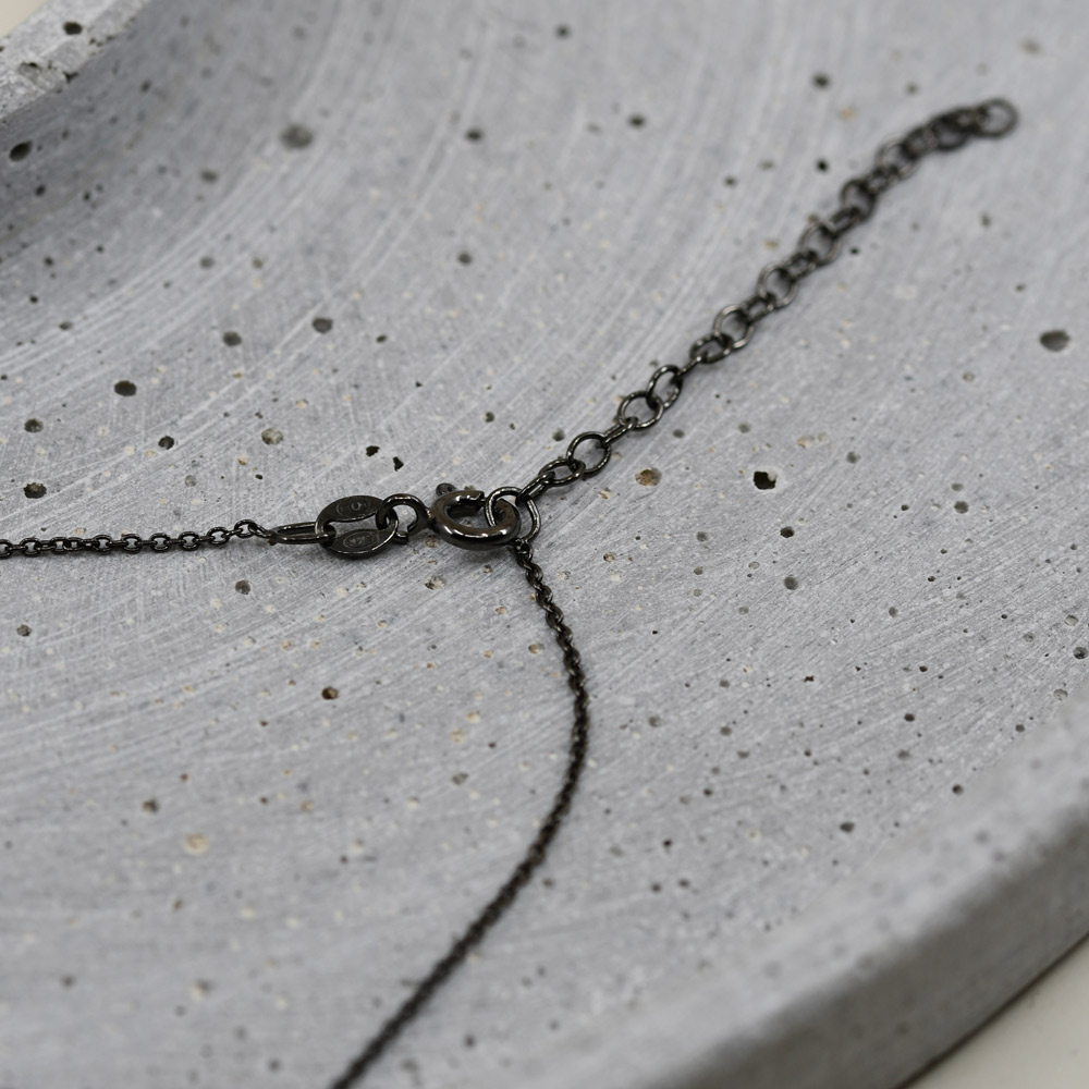 Anker-Kette rhodiniert 40+5 – Bild 2