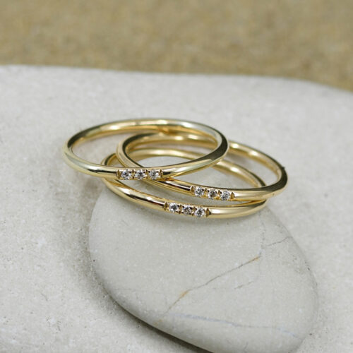 Ringe Gelbgold Brillianten