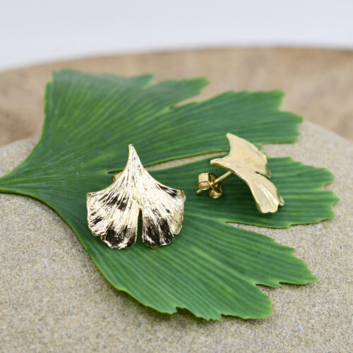 Ginkgo Ohrstecker