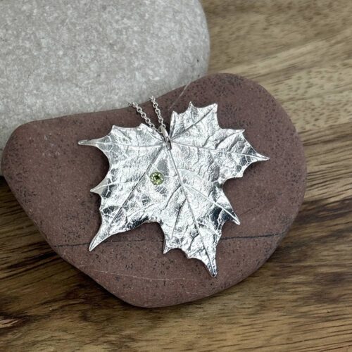 Bergahorn Schmuck Silber