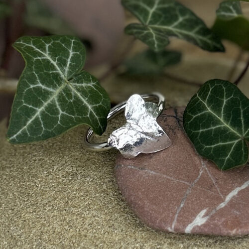 Efeu Blatt Ring