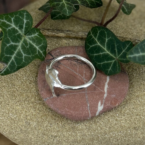 Efeu Blatt Ring