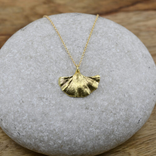 Ginkgo Blatt Anhänger