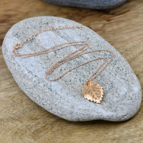 Ulmen Blatt Schmuck