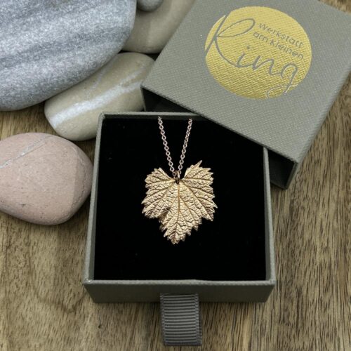 Wein Blatt Schmuck