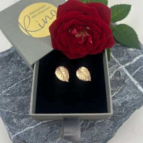 Ohrschmuck Rosenblatt