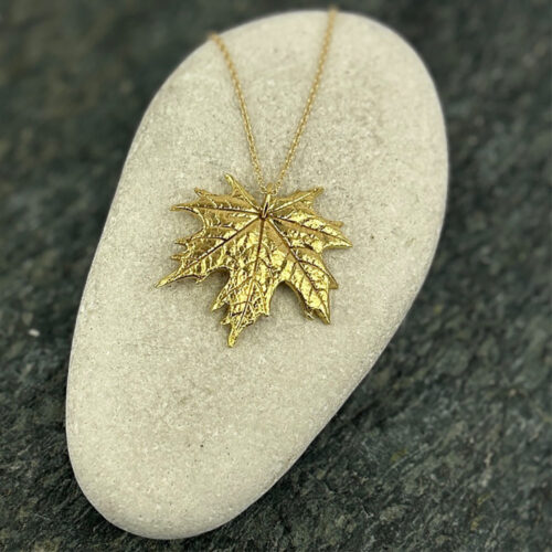 Bergahorn gold Anhänger