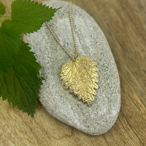 Brennnessel Blatt Schmuck