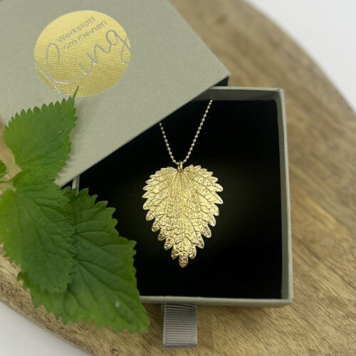 Brennnessel Blatt Schmuck