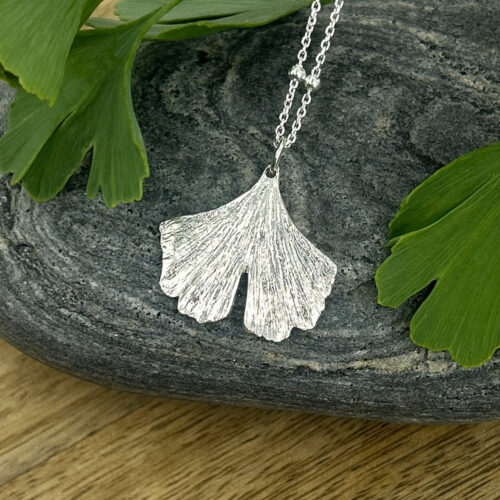 Ginkgo Blatt Anhänger
