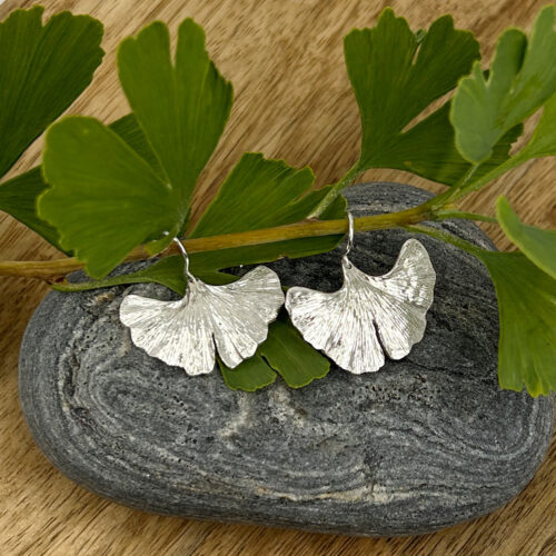 Ginkgo Silber Schmuck