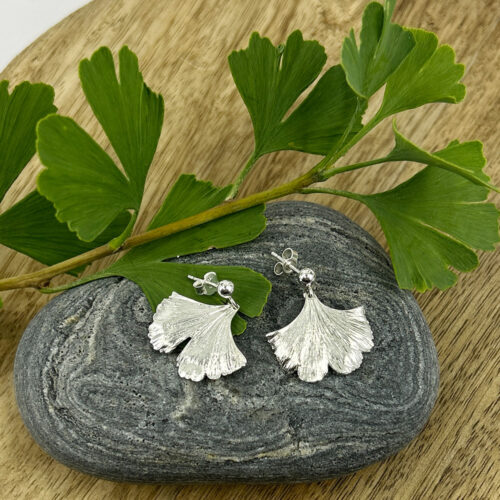 Ginkgo Silber Schmuck