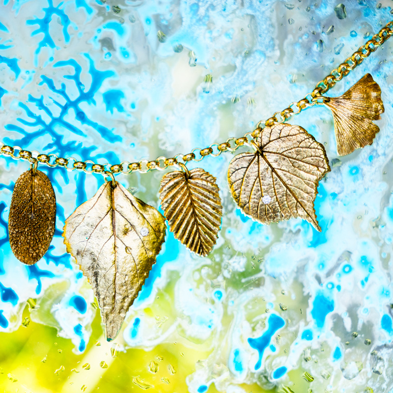 Naturschmuck Gold