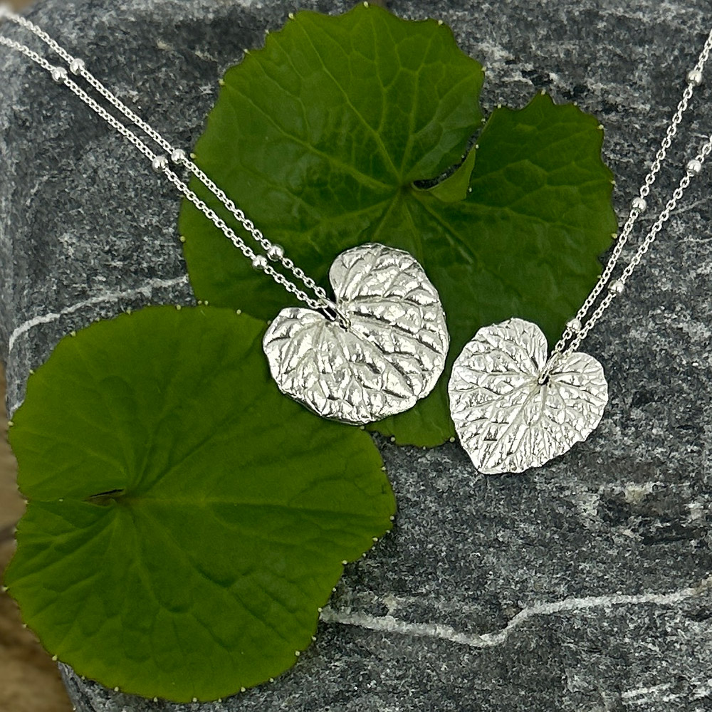 Wasabi Blatt Silber